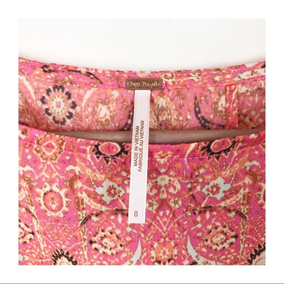 NWT Free People Marion Skirt Set in Candy Combo Size 0 - Picture 6 of 15